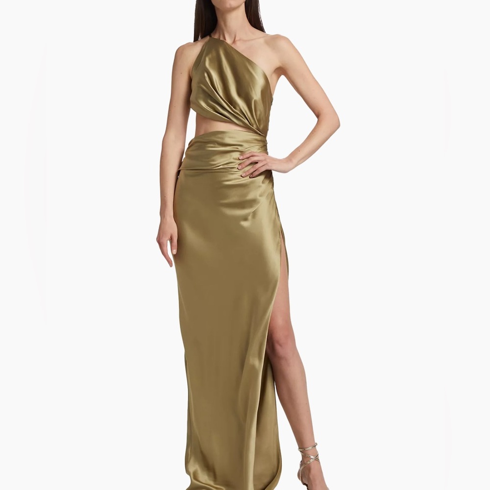 The Sei Sage One shoulder gown